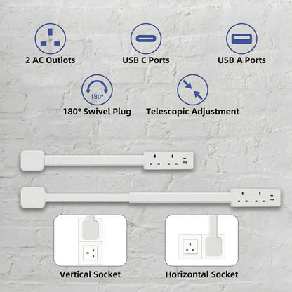 Modolight™ 180° Rotating Plug Adapter